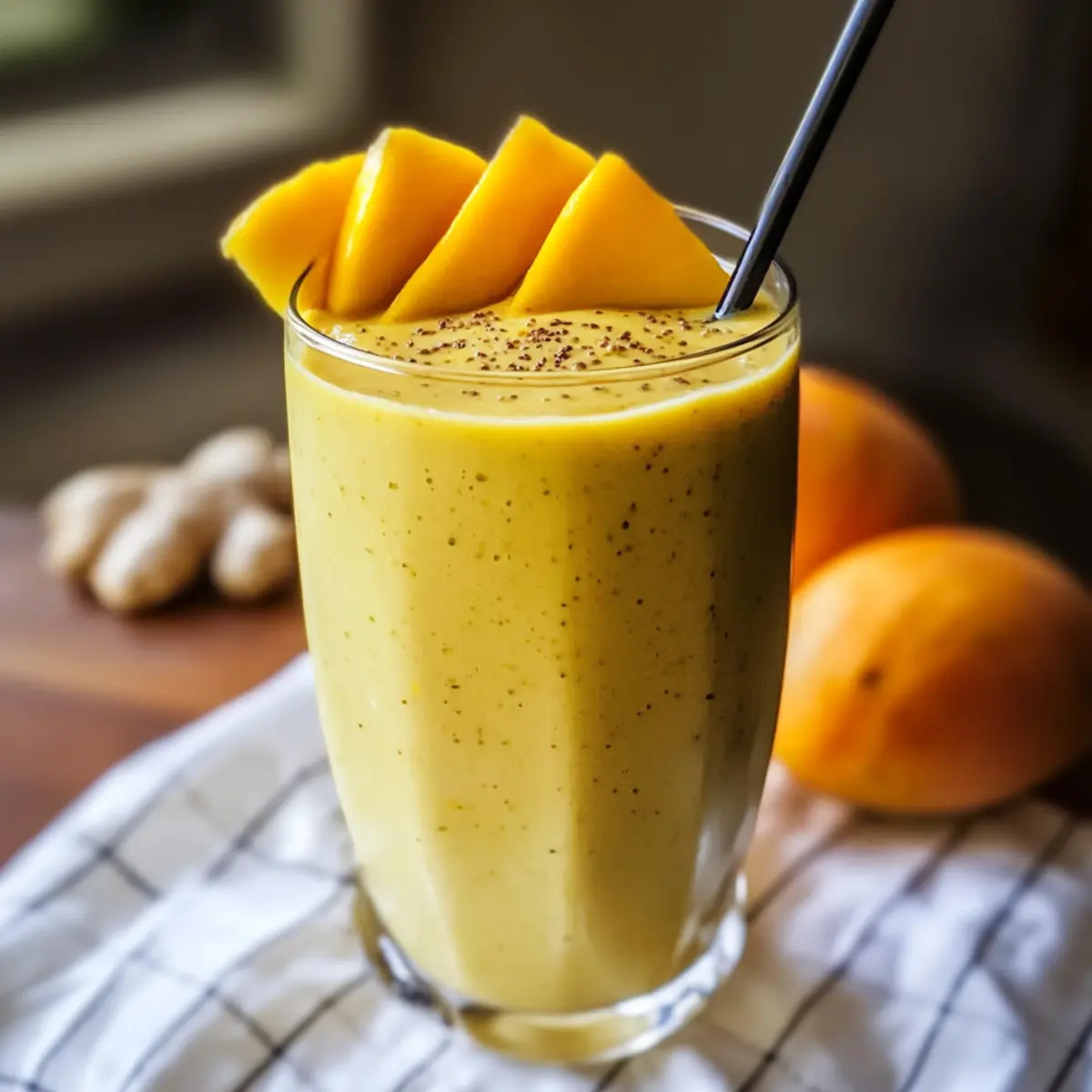 Cremiger Mango-Orange-Smoothie für jeden Tag