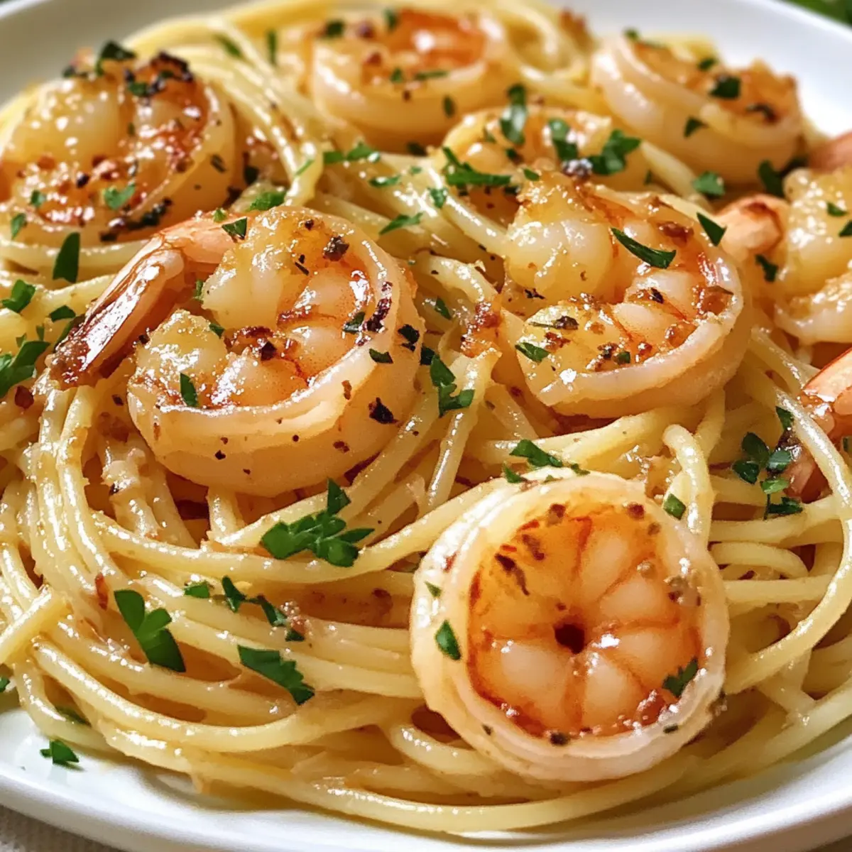 Shrimp Pasta mit Knoblauch in 30 Minuten genießen