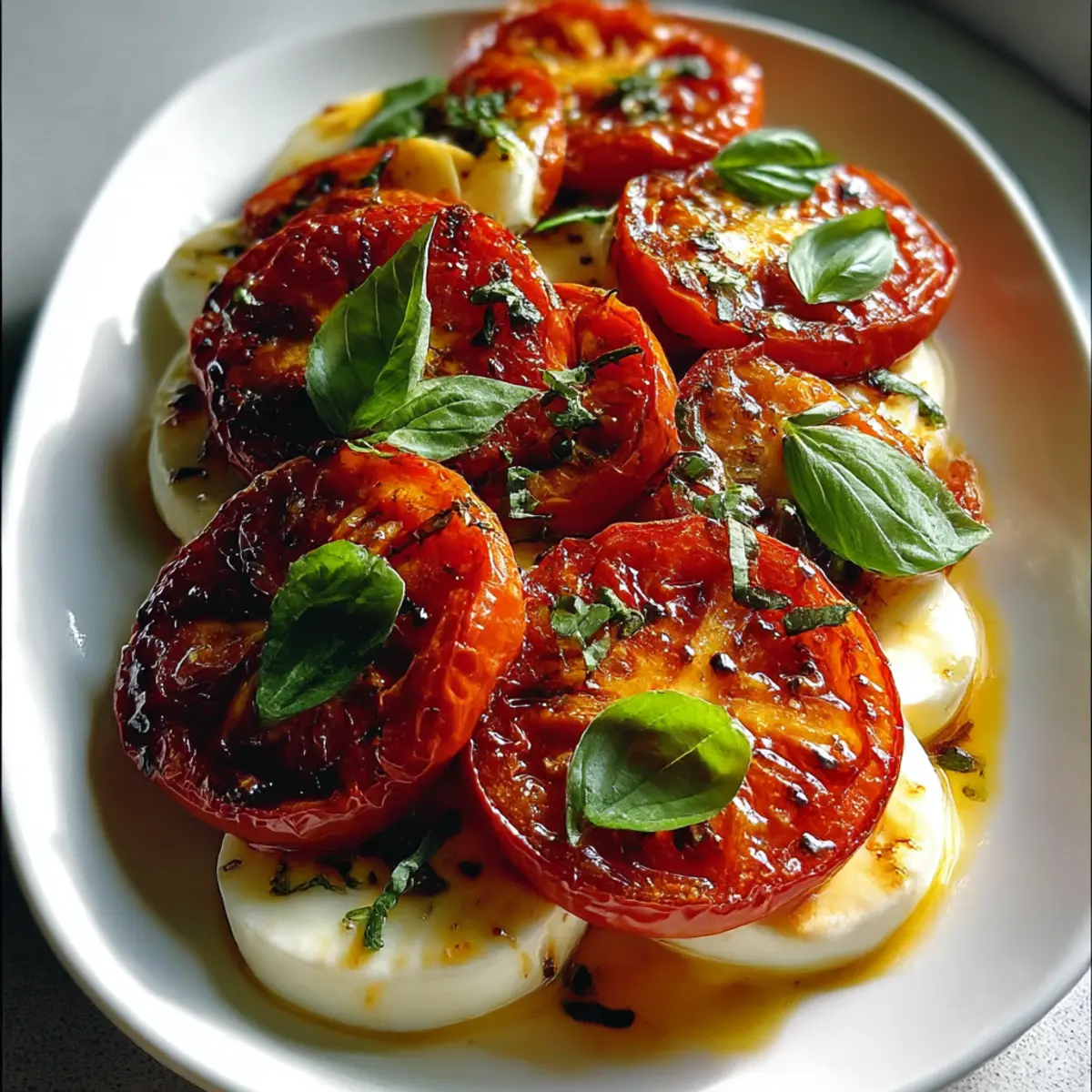 Tomaten Caprese Salat für den perfekten Genuss